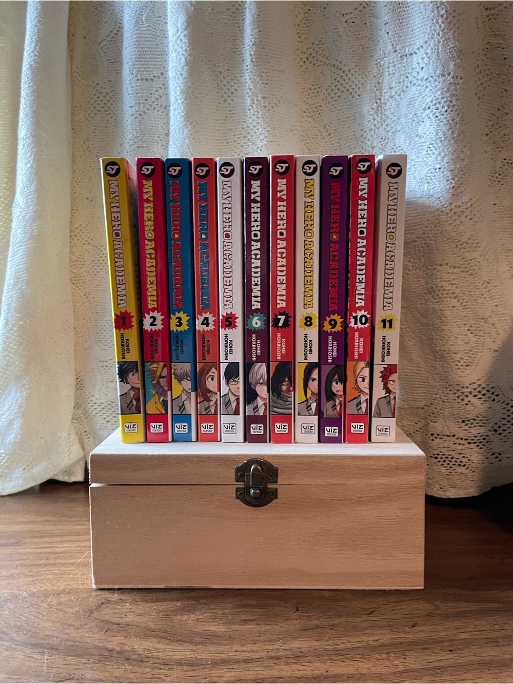 My Hero Academia English manga volumes 1-11